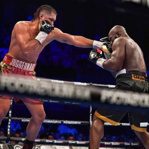 Joyce overpowers resilient Takam