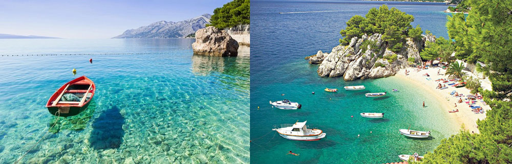 Makarska Riviera, Croatia - something out of paradise, with crystal clear waters perfect for snorkelling and exploring
