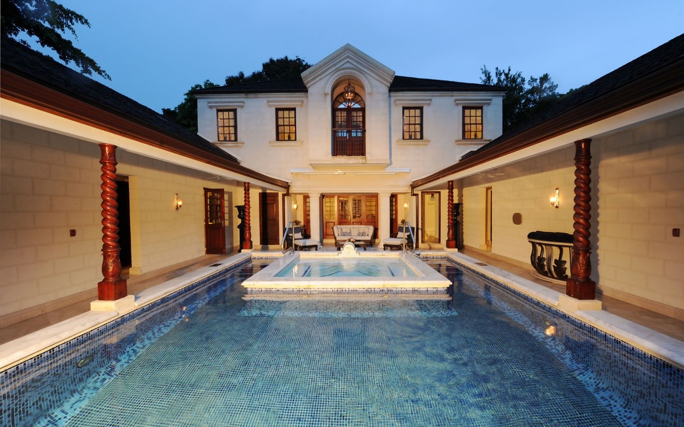 (A view from the back of one of Sandy Lane’s deluxe villas. Source: Sandy Lane).
