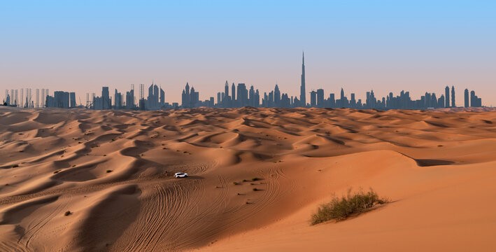 From the desert, a city arises - once a small port town to one of the wealthiest hotspots on Earth
