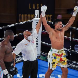 Joyce solidified his title credentials with a stoppage win over Daniel Dubois last November