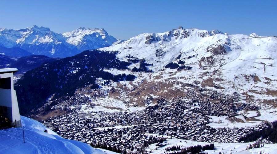 (Verbier and the 4 Valleys is the biggest ski area in Switzerland).